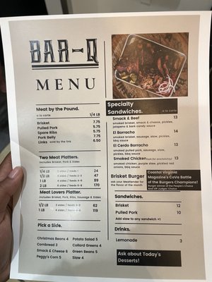 Menu photo 6 Bar-Q Norfolk, VA Menu photo 6 Bar-Q Norfolk, VA
