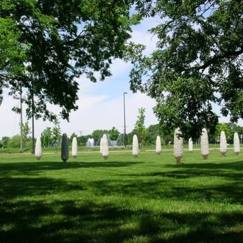 Field of Corn Sculpture - Field of Corn - Public Art Near Me - Dublin, Ohio