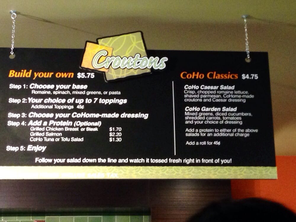 CROUTONS Updated June 2024 1 Shields Ave, Davis, California Salad