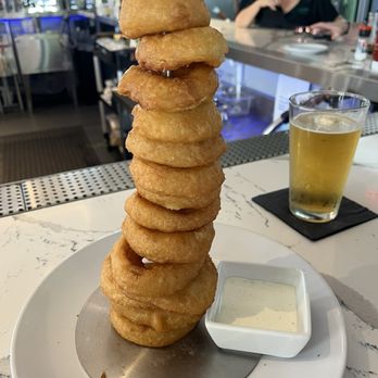 Durbins - Onion Ring Tower. Very tasty. Exactly what we expected. - Sandwiches Near Me - Tinley Park, Illinois