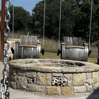 Lucky Vines Vineyard & Winery - a fire pit - Wineries Near Me - Dublin, Texas Lucky Vines Vineyard & Winery - a fire pit - Wineries Near Me - Dublin, Texas