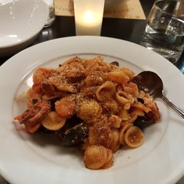 Seafood pasta