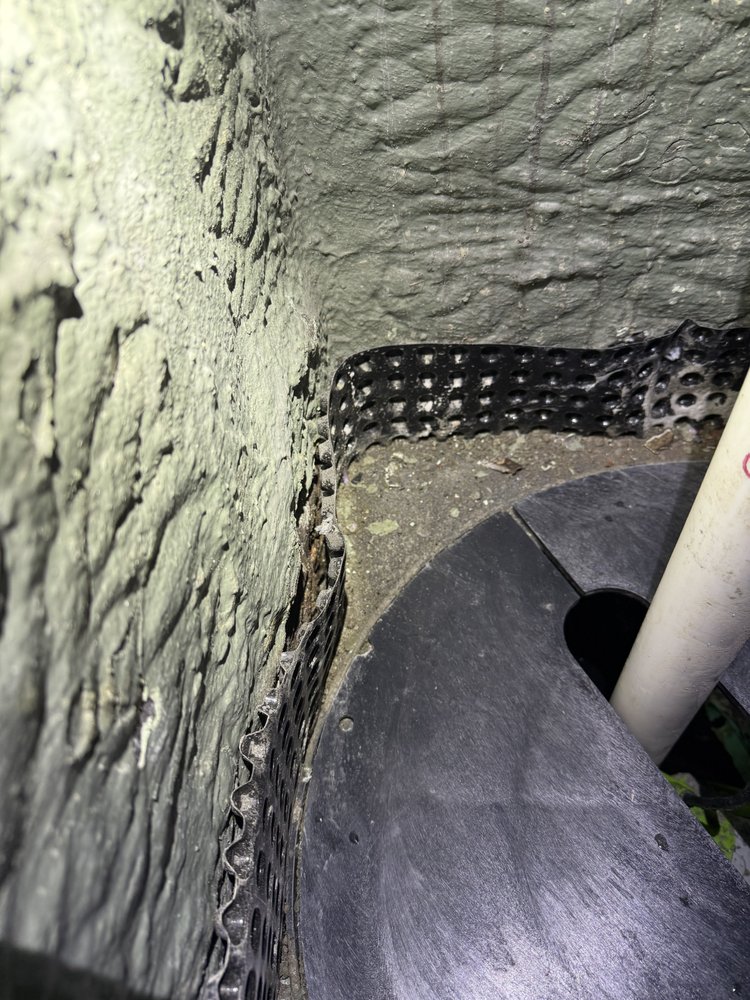 Slide of AB Drain and Construction