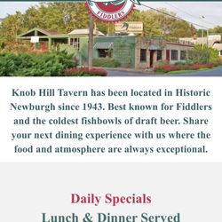 Knob Hill Tavern - Their website for all that's offered