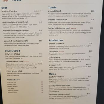 Plucky’s Cafe - Menu - Cafes Near Me - Burlingame, California Plucky’s Cafe - Menu - Cafes Near Me - Burlingame, California