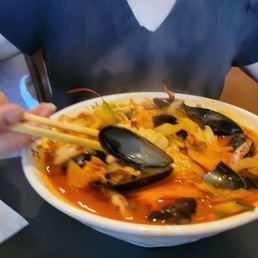 Wife impressed with amount of seafood Wife impressed with amount of seafood
