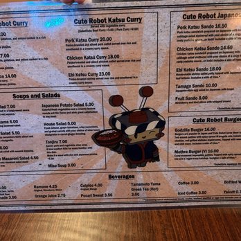 Cute Robot Japanese Kitchen - Menu - Japanese Curry Near Me - Milwaukee, Wisconsin Cute Robot Japanese Kitchen - Menu - Japanese Curry Near Me - Milwaukee, Wisconsin