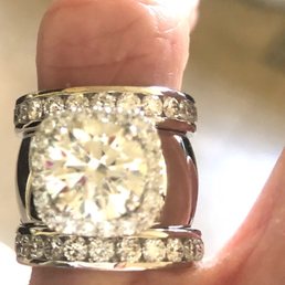 Custom Design wedding ring from Schmitt Jewelers. Custom Design wedding ring from Schmitt Jewelers.
