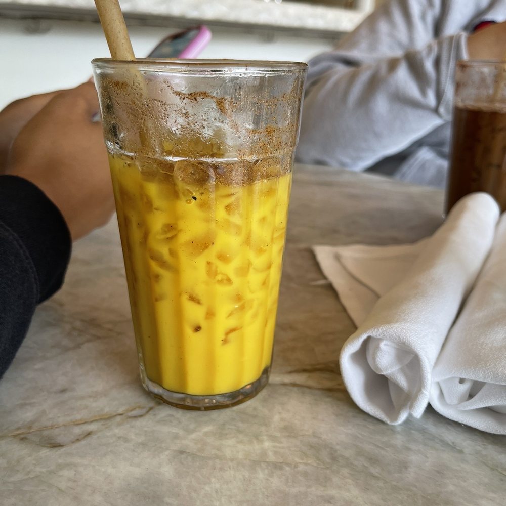 Great White - Golden Turmeric Latte - Regular (8oz) - Cafes Near Me - Los Angeles, California Great White - Golden Turmeric Latte - Regular (8oz) - Cafes Near Me - Los Angeles, California
