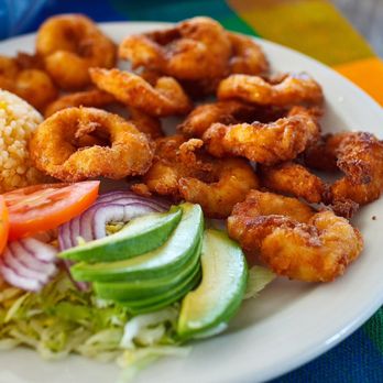 Tacos Coco's - Battered Shrimp with Spanish rice and veggies - Mexican Near Me - Pico Rivera, California Tacos Coco's - Battered Shrimp with Spanish rice and veggies - Mexican Near Me - Pico Rivera, California