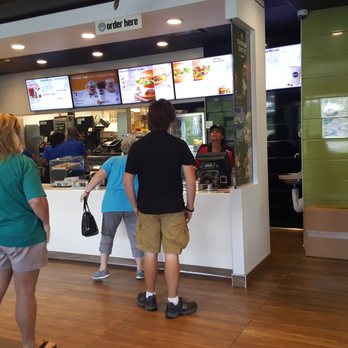 McDonald's - customers in a fast food restaurant - Fast Food Near Me - Hardeeville, South Carolina