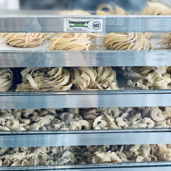 Osteria Mia - Racks of today's fresh pasta! - Italian Near Me - Phoenix, Arizona Osteria Mia - Racks of today's fresh pasta! - Italian Near Me - Phoenix, Arizona