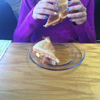 Lil Black Bear Cafe - Bacon egg and cheese on toast!  Way tastee! - Sandwiches Near Me - Pigeon Forge, Tennessee