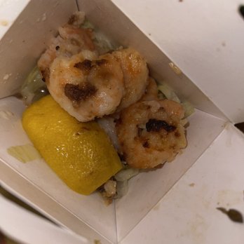 The New Moon - Chloe's Shrimp tasted like garlic and white wine 3/5 maybe 3.5 - Chinese Near Me - Los Angeles, California