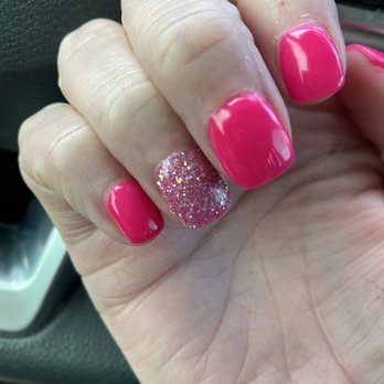Ombre Nails & Spa - Fresh nails (love the color!) - Nail Salons Near Me - Spartanburg, South Carolina
