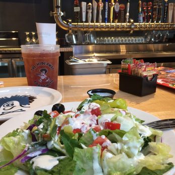 Hideaway Pizza - "Beginner" salad. *Great* Ranch dressing. Always fresh! - Pizza Near Me - Fort Smith, Arkansas