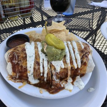 Everybody’s Brewing - The Big Burrito with chicken. So big we shared. - Breweries Near Me - Battle Ground, Washington Everybody’s Brewing - The Big Burrito with chicken. So big we shared. - Breweries Near Me - Battle Ground, Washington
