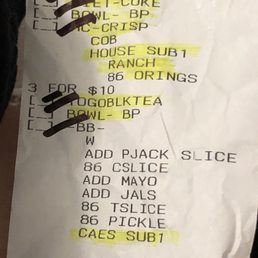 Receipt Receipt