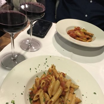Piccolo Buco - Day 2. Couldn't get enough. Ravioli & penne arribiata - Italian Near Me - Rome, RM Piccolo Buco - Day 2. Couldn't get enough. Ravioli & penne arribiata - Italian Near Me - Rome, RM