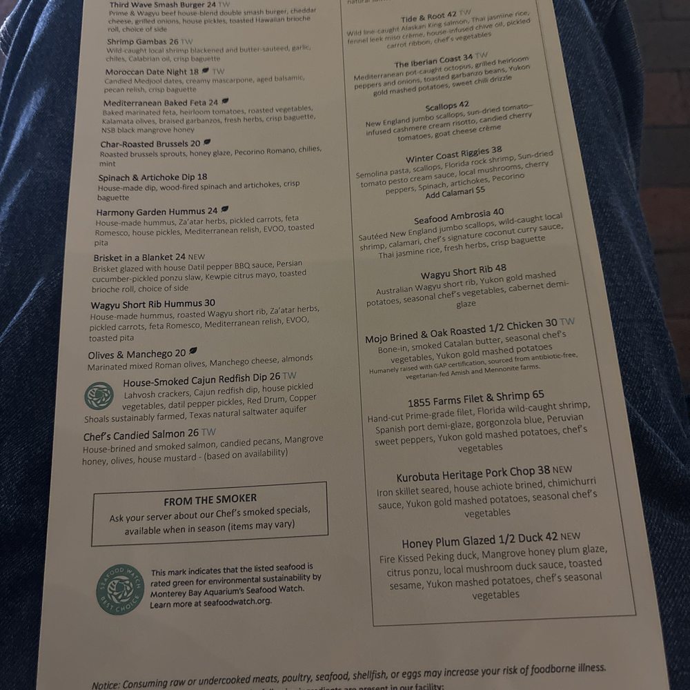 Front page menu, Pizza on the back Front page menu, Pizza on the back