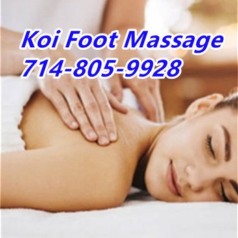 Koi Foot Massage - Massage Near Me - Orange, California Koi Foot Massage - Massage Near Me - Orange, California