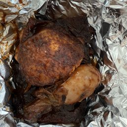 BBQ Three Meat Dinner BBQ Three Meat Dinner