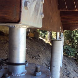 Hardware Express - Bel Air deck job 1 - Custom galvanized column cap