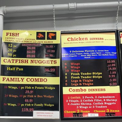 Wingz it iz Chicago Fish & Shrimp & Chicken wings & seafood
