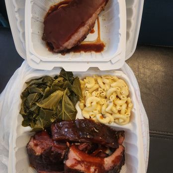 Coop's West Texas BBQ - Same plate with the delicious barbecue sauce. - Barbeque Near Me - Lemon Grove, California
