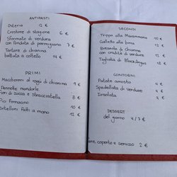 Il Fornacino - Menu