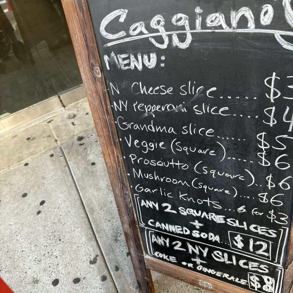 Caggiano's Pizza - Menu - Pizza Near Me - New York, New York Caggiano's Pizza - Menu - Pizza Near Me - New York, New York