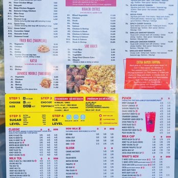 Token Ramen and Kung Fu Tea - Menu - Bubble Tea Near Me - Orlando, Florida Token Ramen and Kung Fu Tea - Menu - Bubble Tea Near Me - Orlando, Florida