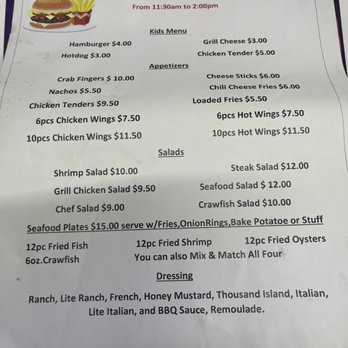 Shelia Cafe and Catering - Menu - Food Trucks Near Me - New Roads, Louisiana Shelia Cafe and Catering - Menu - Food Trucks Near Me - New Roads, Louisiana