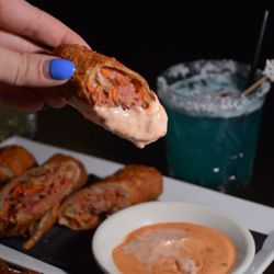 The Lansdowne Pub - Corned beef egg roll
