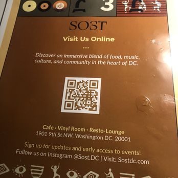 Sost - Menu - Coffee & Tea Near Me - Washington, DC, District of Columbia