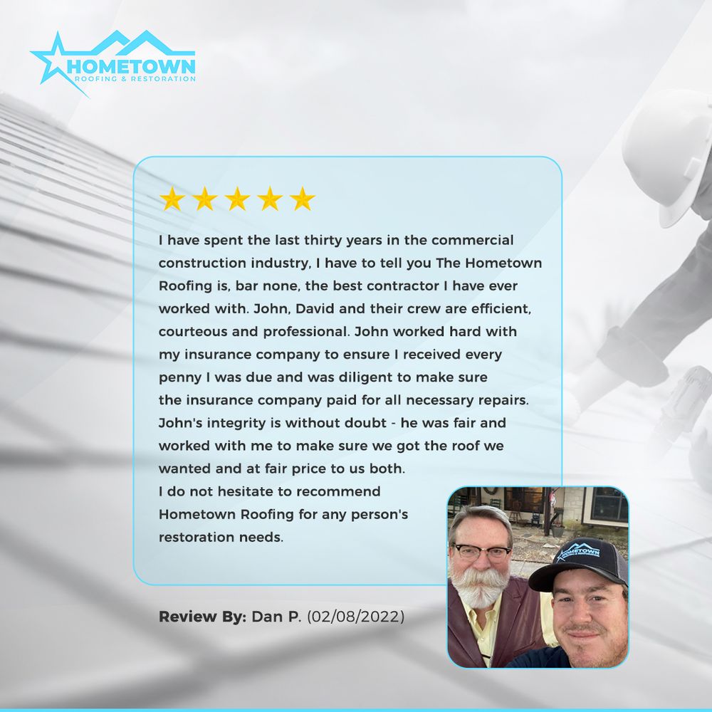 Slide of Hometown Roofing & Restoration