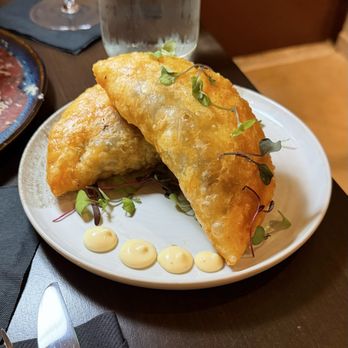 Casa Lucas Restaurant - Empanada de Short Rib - Spanish Near Me - Miami, Florida Casa Lucas Restaurant - Empanada de Short Rib - Spanish Near Me - Miami, Florida