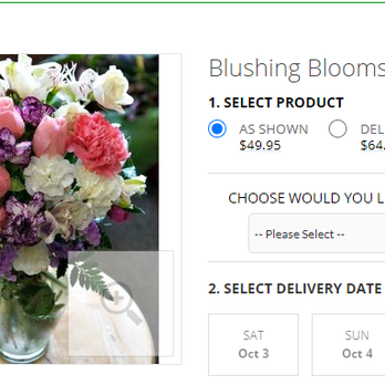 Joy Flower Shop - The website picture. - Florists Near Me - Carmichael, California