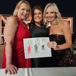 Classy Cartoons - Fashion Sketches of guests and their style! They loved their guest illustrations!