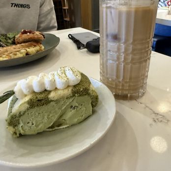 Buoy - matcha roll cake, kimchi panini, coconut latte - Desserts Near Me - San Francisco, California