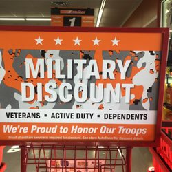 AutoZone - We offer a military discount to all veterans!