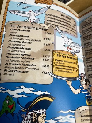 Menu photo 1 't Pannekoekschip Groningen, GR