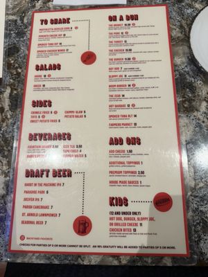 Menu photo 1 The Backyard New Orleans, LA