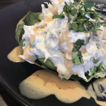 Red Panka - Chicken salad on avocado - Peruvian Near Me - Redlands, California Red Panka - Chicken salad on avocado - Peruvian Near Me - Redlands, California