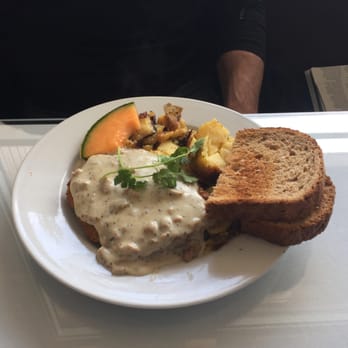 Sandpiper Cafe - Chicken fried steak with wheat toast - Breakfast & Brunch Near Me - Juneau, Alaska
