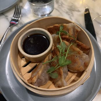 Palm Tree Club - Wagyu dumplings - New American Near Me - Orlando, Florida Palm Tree Club - Wagyu dumplings - New American Near Me - Orlando, Florida
