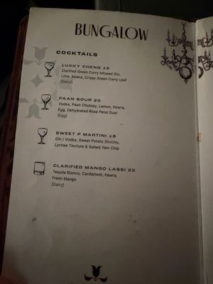 Menu photo 4 Bungalow New York, NY