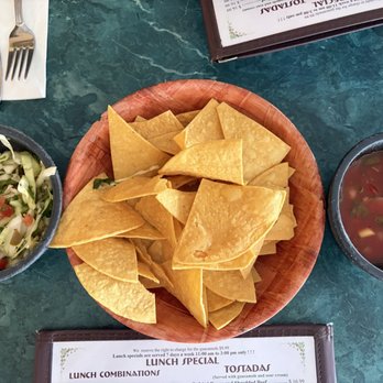 La Fiesta - Chips, salsa and cabbage. - Mexican Near Me - Fallon, Nevada