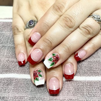 Legacy Nails & Spa - #christmasnailart #legacynailandspa #elenachitram #oldsmar #nailsart - Nail Salons Near Me - Oldsmar, Florida