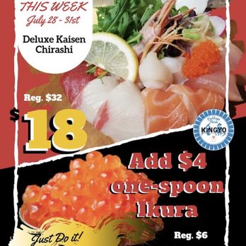Kingyo Izakaya - Promo on insta - Japanese Near Me - Toronto, Ontario Kingyo Izakaya - Promo on insta - Japanese Near Me - Toronto, Ontario